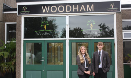 Woodham Academy’s Head Boy and Head Girl 2021-22