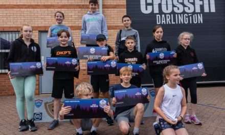 Podium Positions at Castle Games for Crossfit Kids