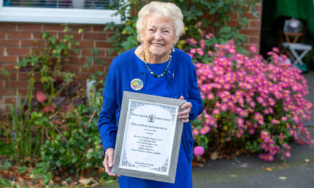 Honoured for her war service – on her 100th birthday!