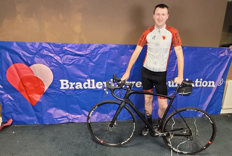 Cyclist Touring Northern League Football Grounds