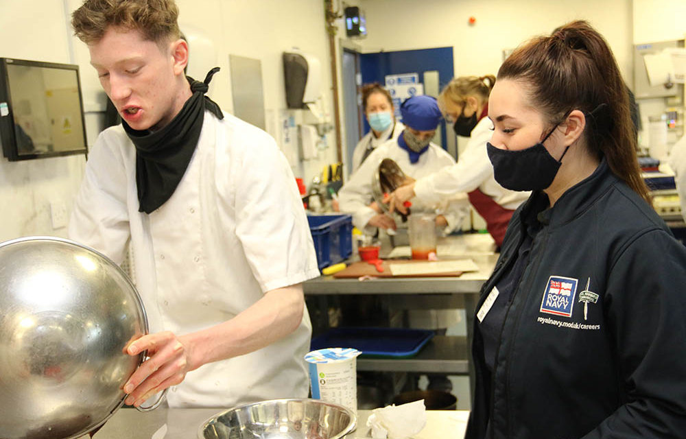 Students Impress Navy Chefs