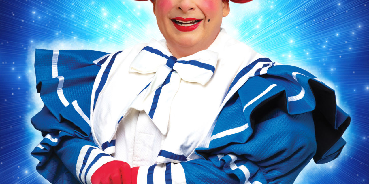 THE GRANDE DAME OF PANTO, CHRISTOPHER BIGGINS SET TO MAKE A FLYING RETURN TO DARLINGTON THIS CHRISTMAS!