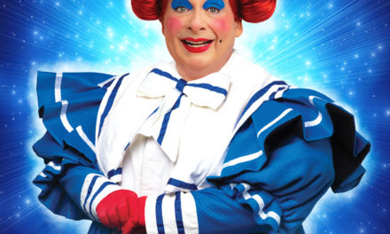 THE GRANDE DAME OF PANTO, CHRISTOPHER BIGGINS SET TO MAKE A FLYING RETURN TO DARLINGTON THIS CHRISTMAS!