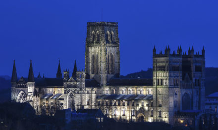 Durham Cathedral opens its doors for visitors to explore at dusk