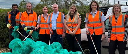 Sabre Rail Litter Pick