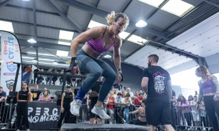 Vicki at The CrossFit Games