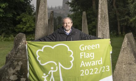 Raising Green Flag Awards across County Durham
