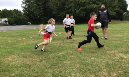 Tag Rugby at St. Francis’