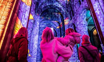 Luxmuralis at Durham Cathedral is a glowing success