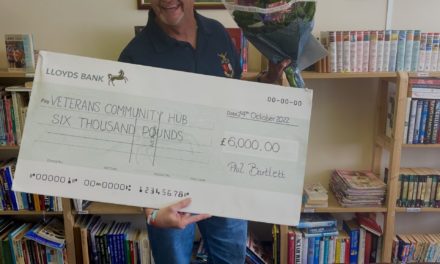 £6,000 Raised for The Vets Hub