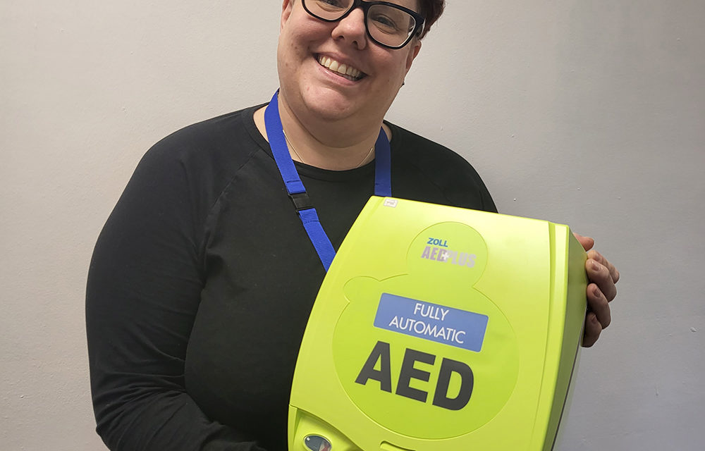 Defibrillator Ready at ROC Group