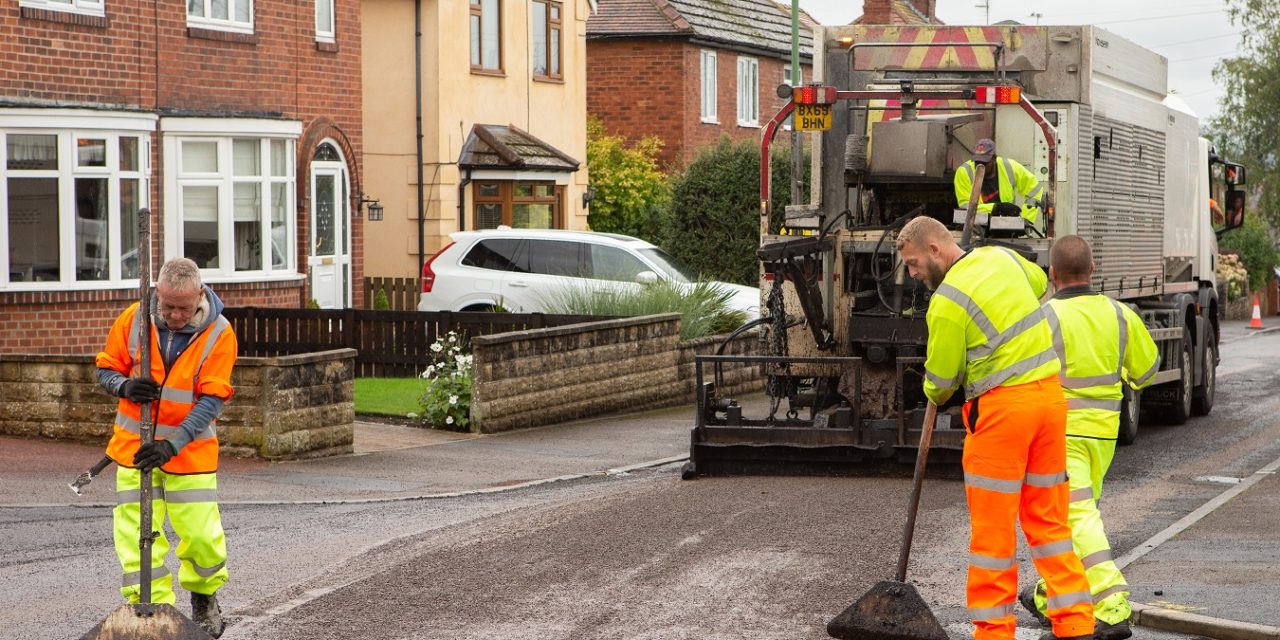 Road Resurfacing Scheme Complete