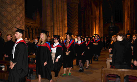 120 success stories at Durham Cathedral graduation ceremony