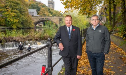 Work begins to clear debris from Durham’s main weir