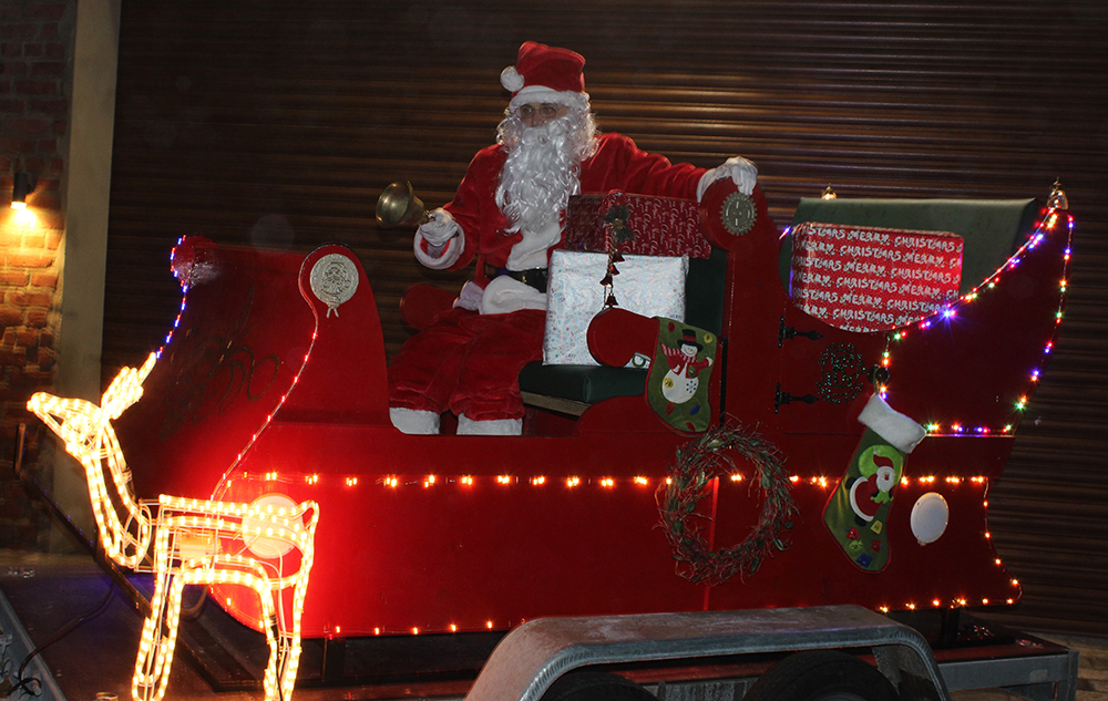 Rotary Newton Aycliffe Sponsor Packages for Christmas Sleigh