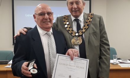 Community Recognition Award for Brian