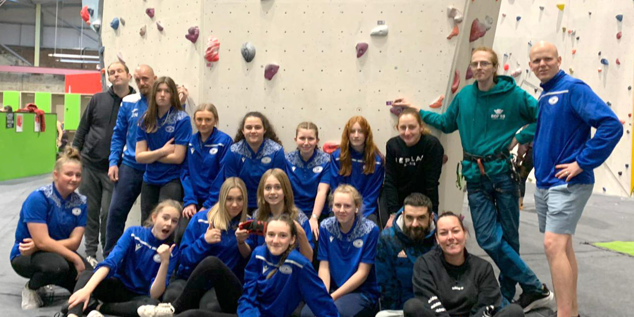 Aycliffe Youth U16 Girls Smash Everest Challenge