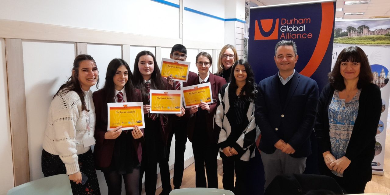 School pupils take part in Spanish Apprentice challenge