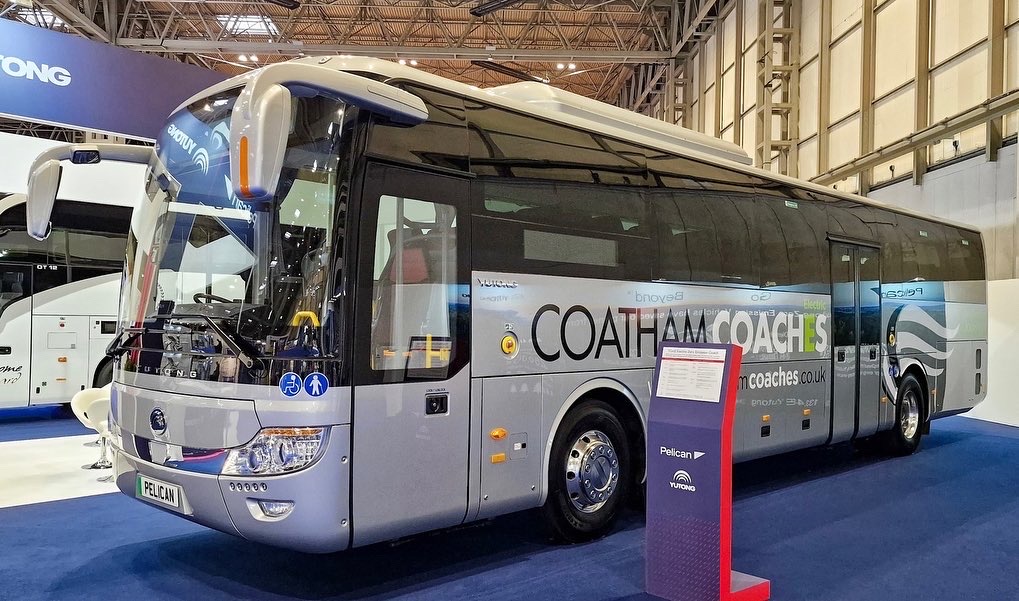 First Electric Coach in North East