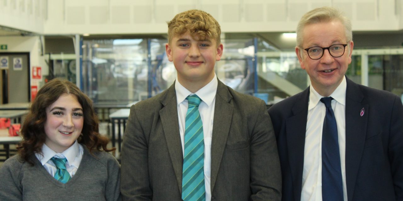 Michael Gove Visits UTC South Durham