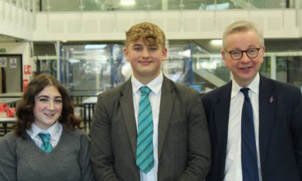 Michael Gove Visits UTC South Durham