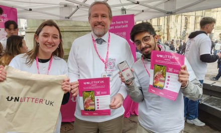 Durham City hosts UK launch of litter app