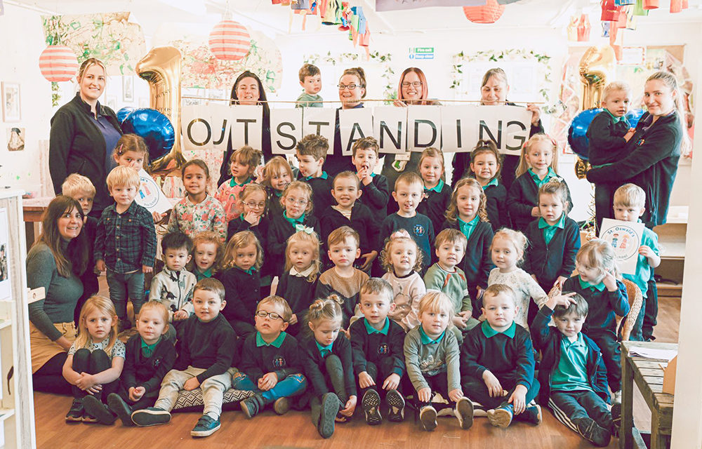 St. Oswald’s Pre-School Celebrate an ‘Outstanding’ Achievement