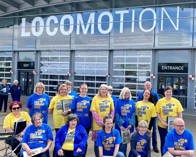 Shildon Institute Singers at Locomotion