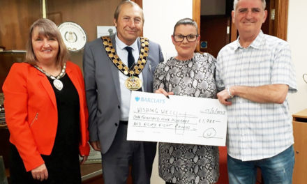 Outgoing Mayor’s Charity Appeal Donation
