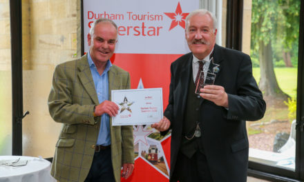 Penny farthing riding TikTok sensation crowned Durham Tourism Superstar 2023   