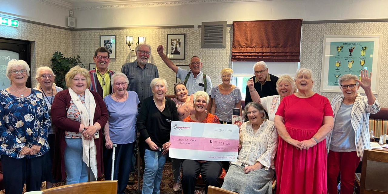 LOCAL VOLUNTARY GROUP RECEIVES NATIONAL LOTTERY COMMUNITY FUND AWARD