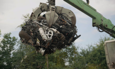 SEIZED bikes get dropped in the crusher