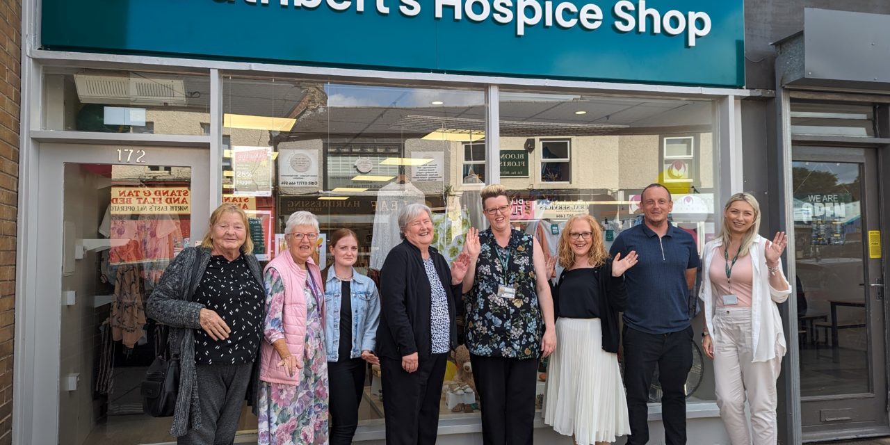 ST CUTHBERT’S HOSPICE REOPENS NEWLY REFURBISHED SHOP IN CHESTER-LE-STREET