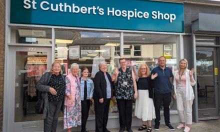 ST CUTHBERT’S HOSPICE REOPENS NEWLY REFURBISHED SHOP IN CHESTER-LE-STREET