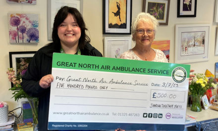 Ladies Group Donate £500 to Air Ambulance