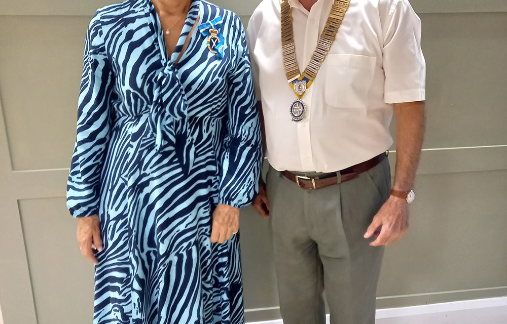 High Sheriff Visits Rotary