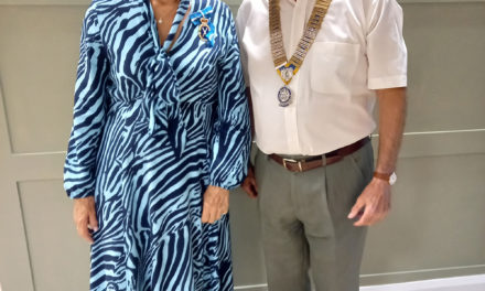 High Sheriff Visits Rotary