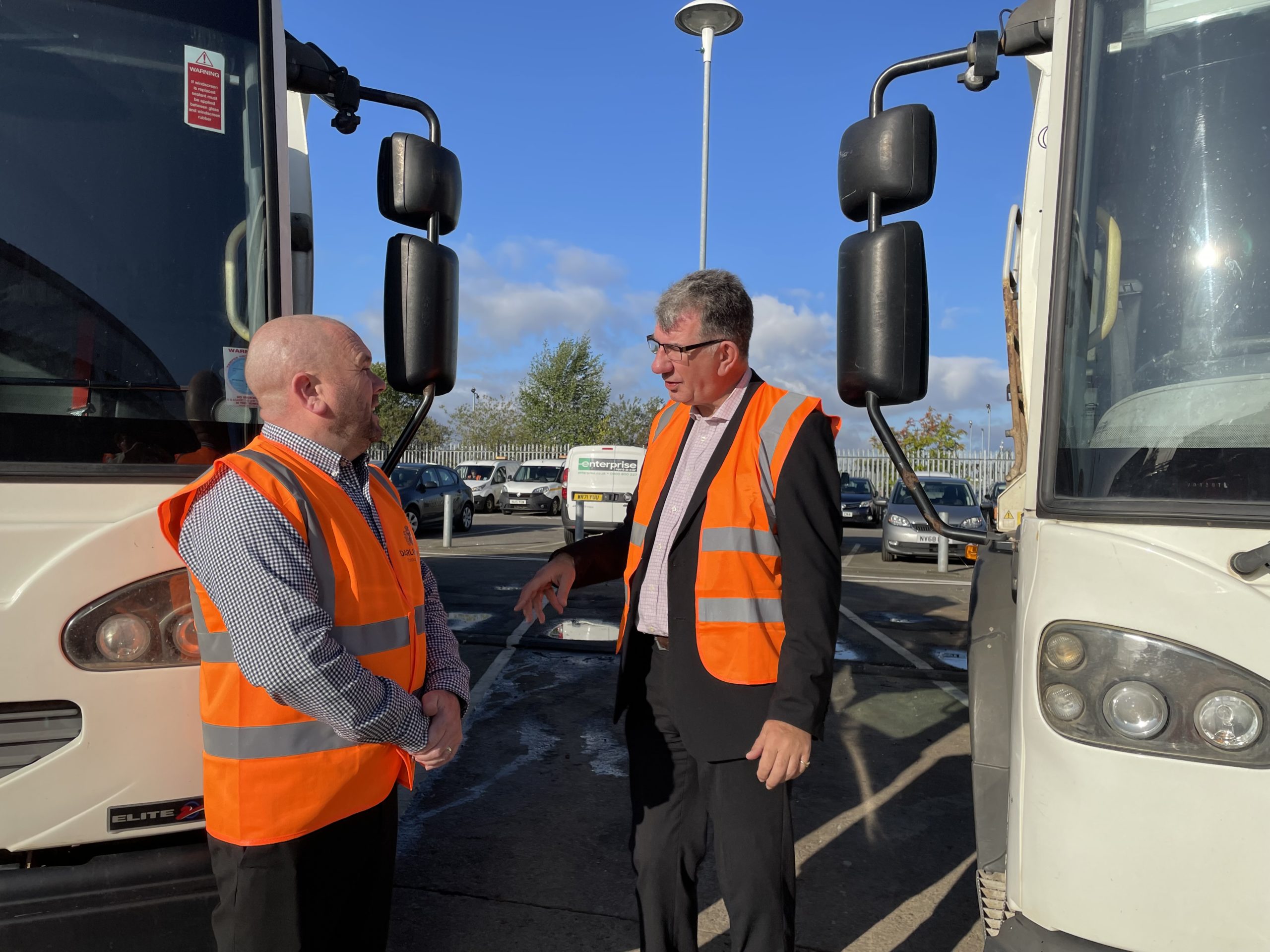 Bin wagons go “veggie” in Darlington Newton News