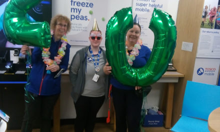 Tesco Celebrate 20 Years in Aycliffe