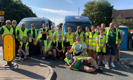 Approximately a tonne of clothing collected at the Great North Run