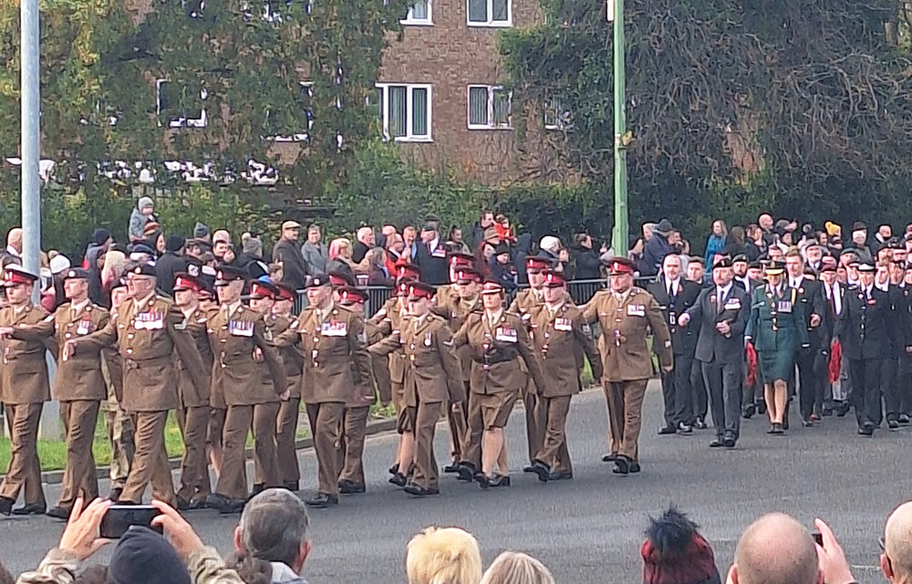 Newton Aycliffe Remembrance Day Parade and Services