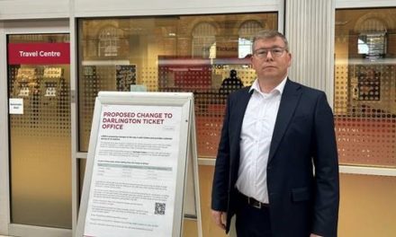 DARLINGTON STATION TICKET OFFICE SAVED