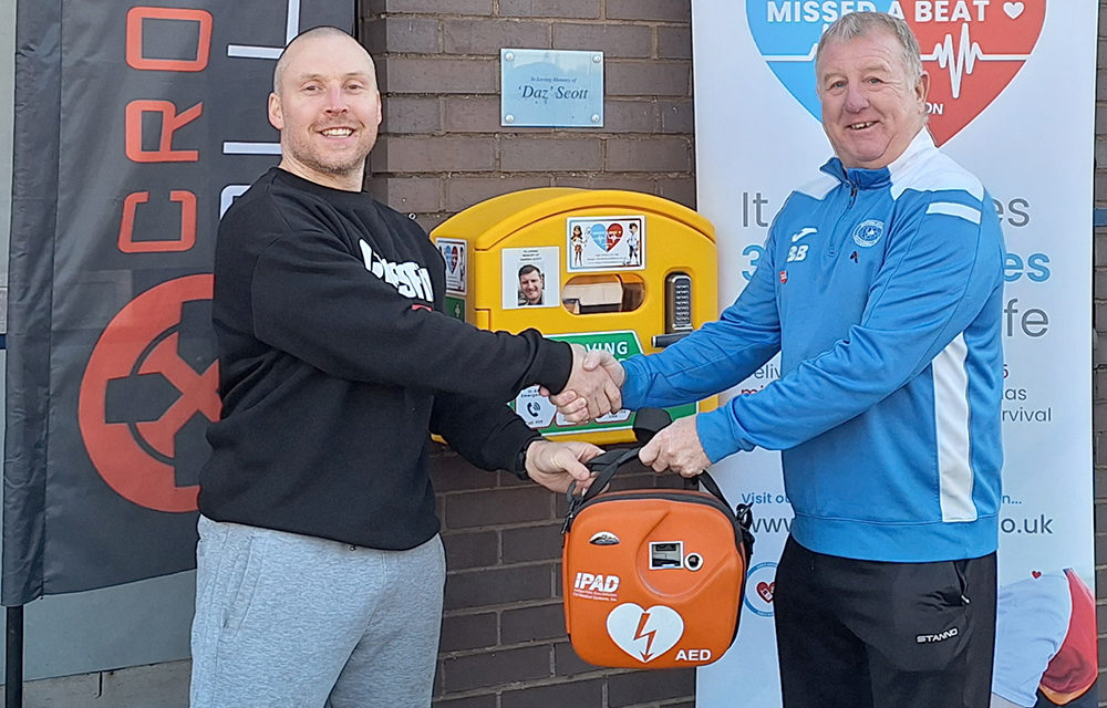 Defibrillator Donation