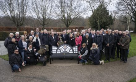 Much-missed councillor remembered with new memorial bench