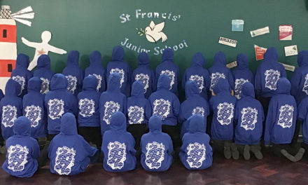 St. Francis’ Pupils say ‘Thank You’