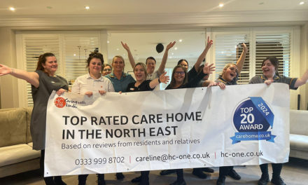 St. Clare’s Court Rated in the Top 20 North East Care Homes