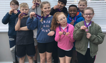 St. Francis’ Junior School Celebrate Bronze Medals