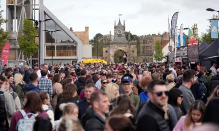Crowds flock to Bishop Auckland to enjoy taste of popular food festival