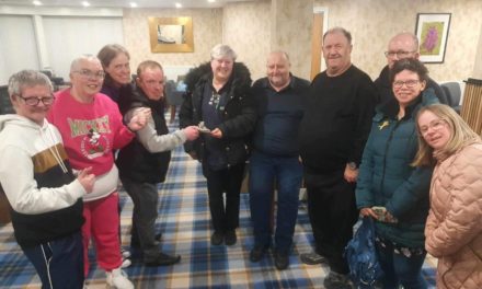 Turbinia Donates £300 to Wishing Well Club