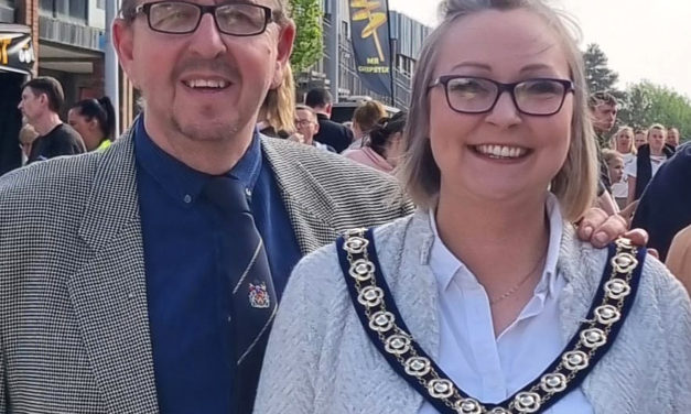 Incumbent Deputy Mayor Out and About